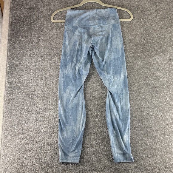 Patagonia Blue Patterned Skinny Leggings Athletic Active Work Out Womens XS - Picture 8 of 9